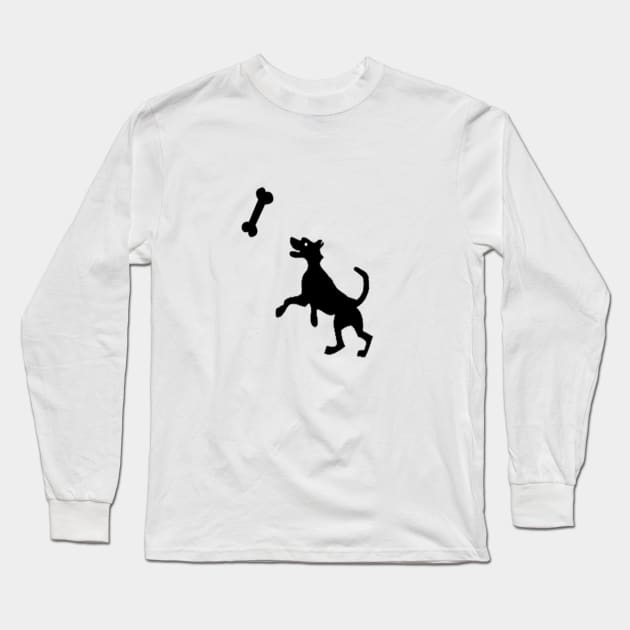 dog Bone followed Long Sleeve T-Shirt by holako5